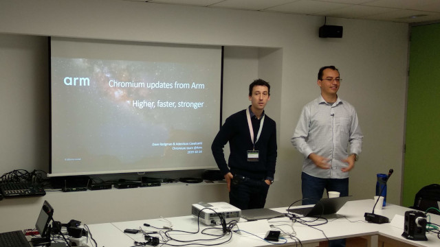 Adenilson Cavalcanti & Dave Rodgman talking about Chromium